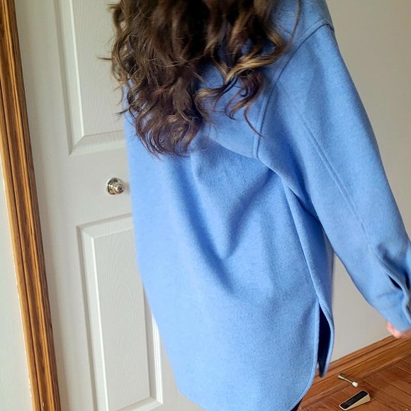 H&M Blue Shacket - Picture 3 of 5